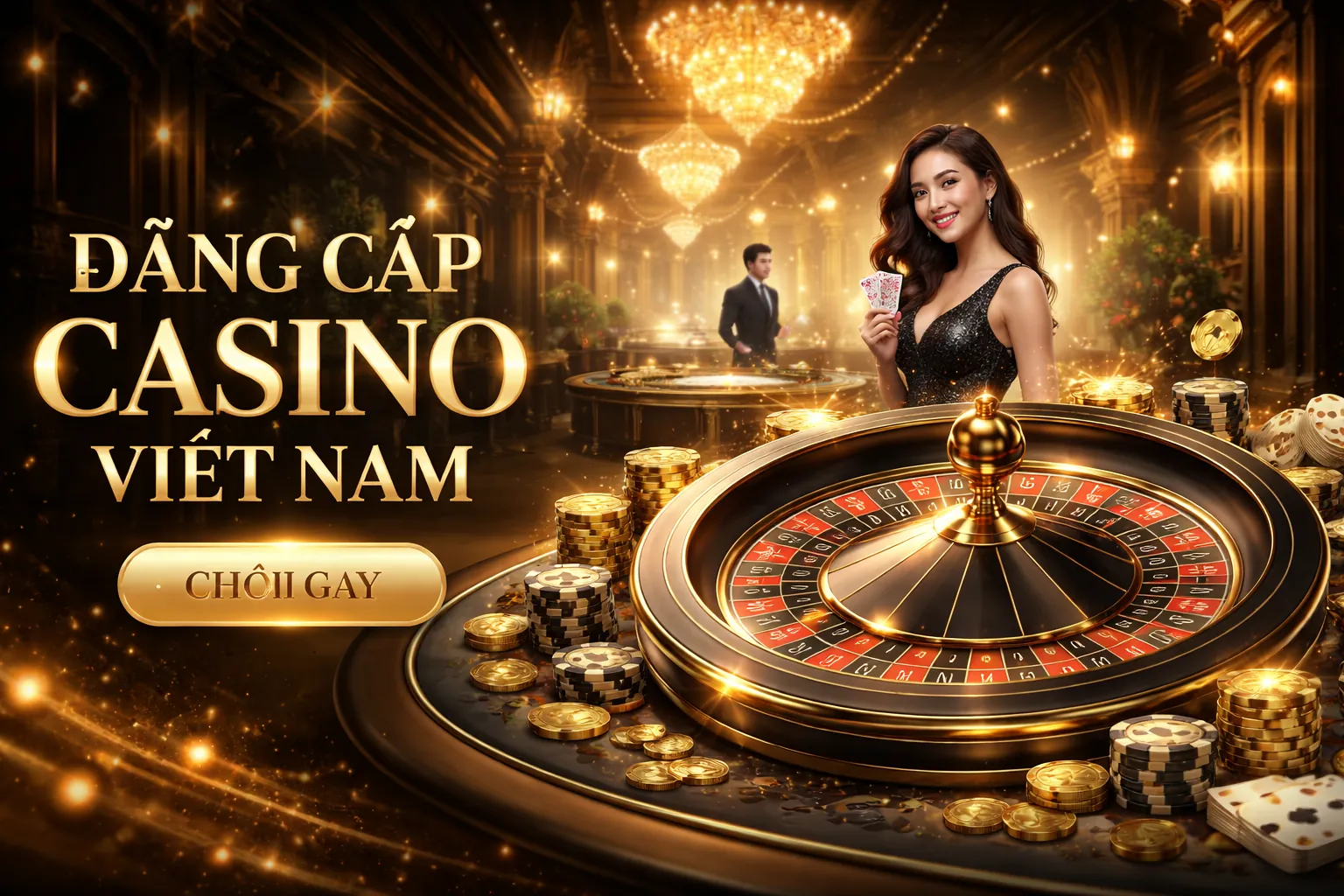 Banner loto66 giới thiệu casino trực tuyến với người chia bài thật